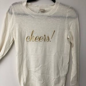 Light Weight “Cheers!” Sweater